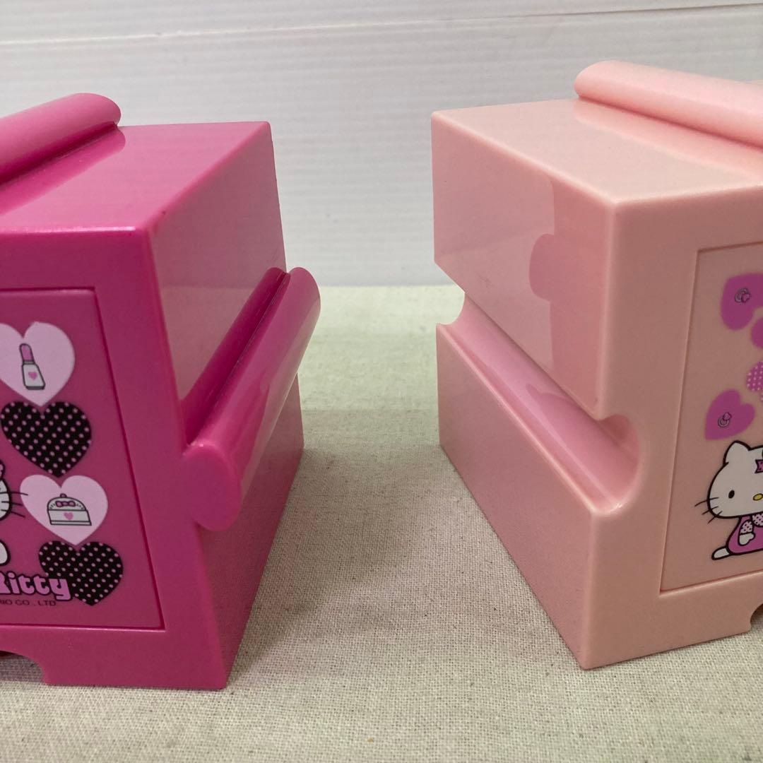 2005年製】ハローキティ ケース 引き出し 小物入れ 収納ボックス
