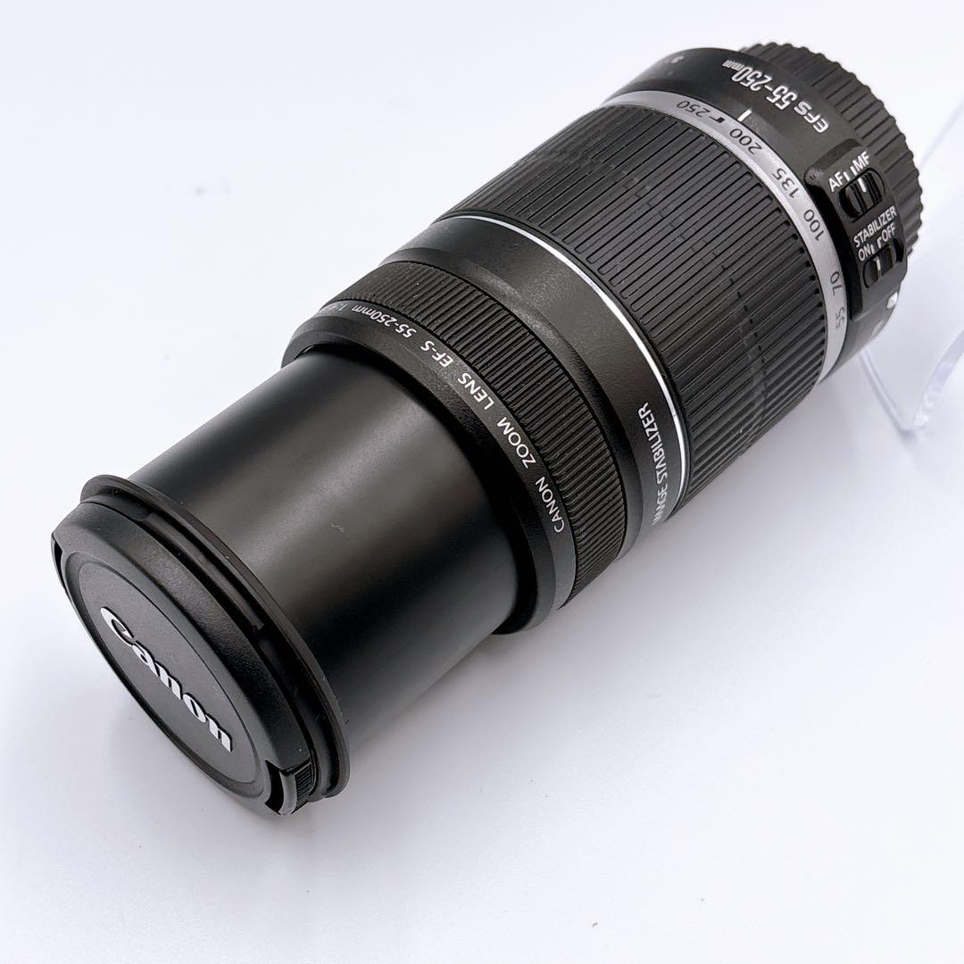 ☆美品☆【Canon】 EF-S 55-250mm ズームレンズ 手ぶれ補正付き - メルカリ