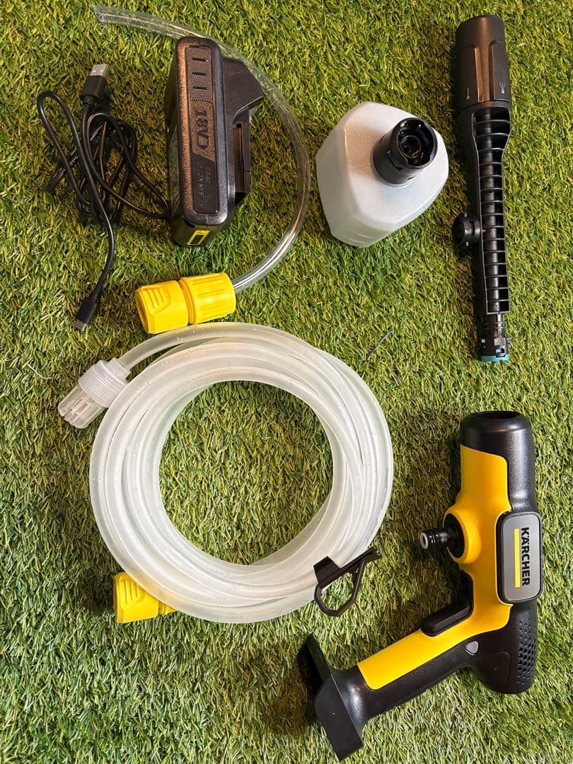 【ほぼ新品】ケルヒャー 18V 充電式ハンドウォッシャー｜箱なし・使用1回のみ モバイル高圧洗浄機 - 家庭用 | ケルヒャー