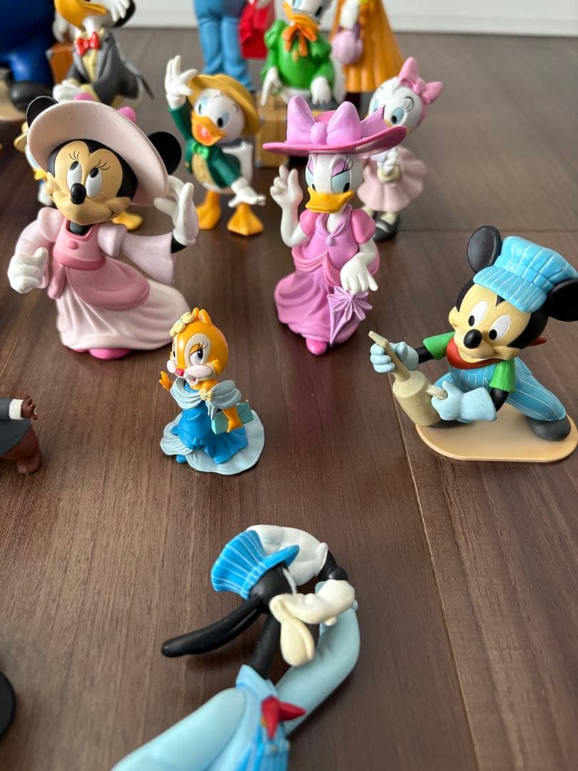 超希少】レトロディズニーミッキー&フレンズフィギュア24体まとめ売り