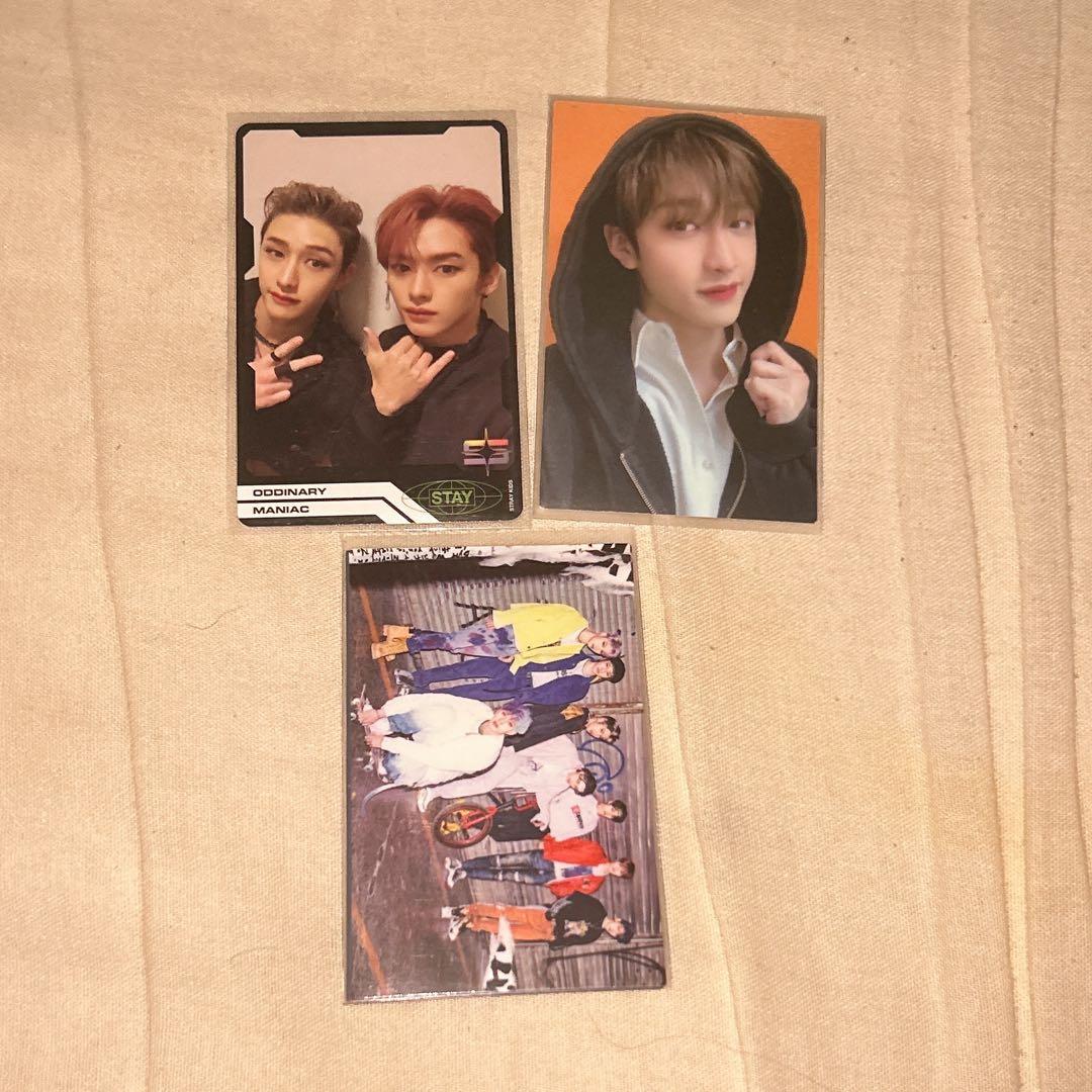 スキズ トレカ バンチャン go生 ordinary ユニットトレカ ヒョンラ