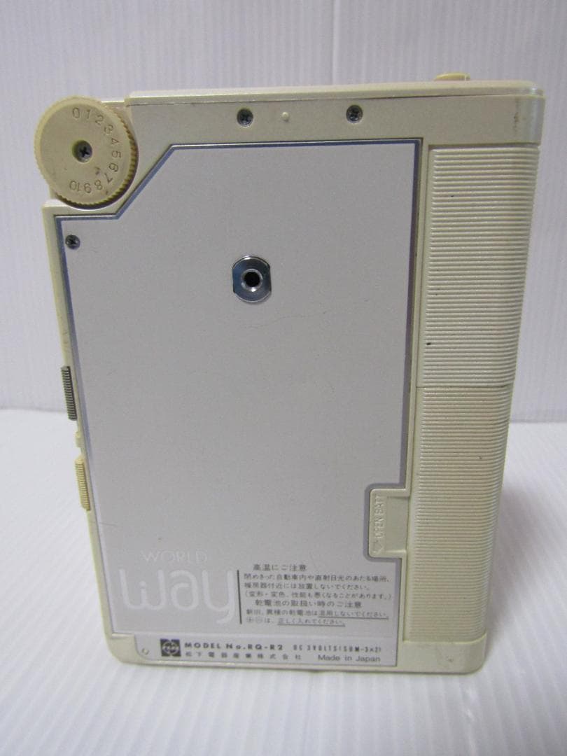 K0596 National ポータブルカセットプレーヤー RQ-R2 ジャンク | Shop