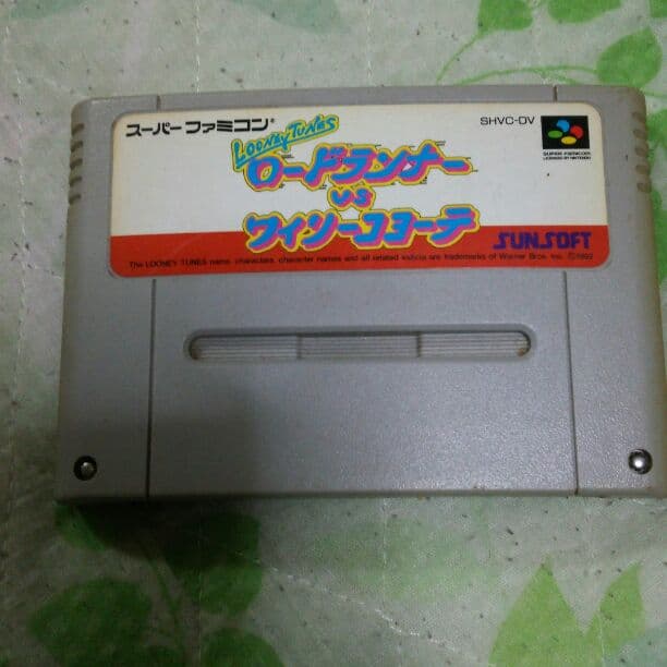 ロードランナーVSワイリーコヨーテ SFC]LOONEY TUNES(ルーニーテューンズ) ロードランナーVSワイリーコヨーテ