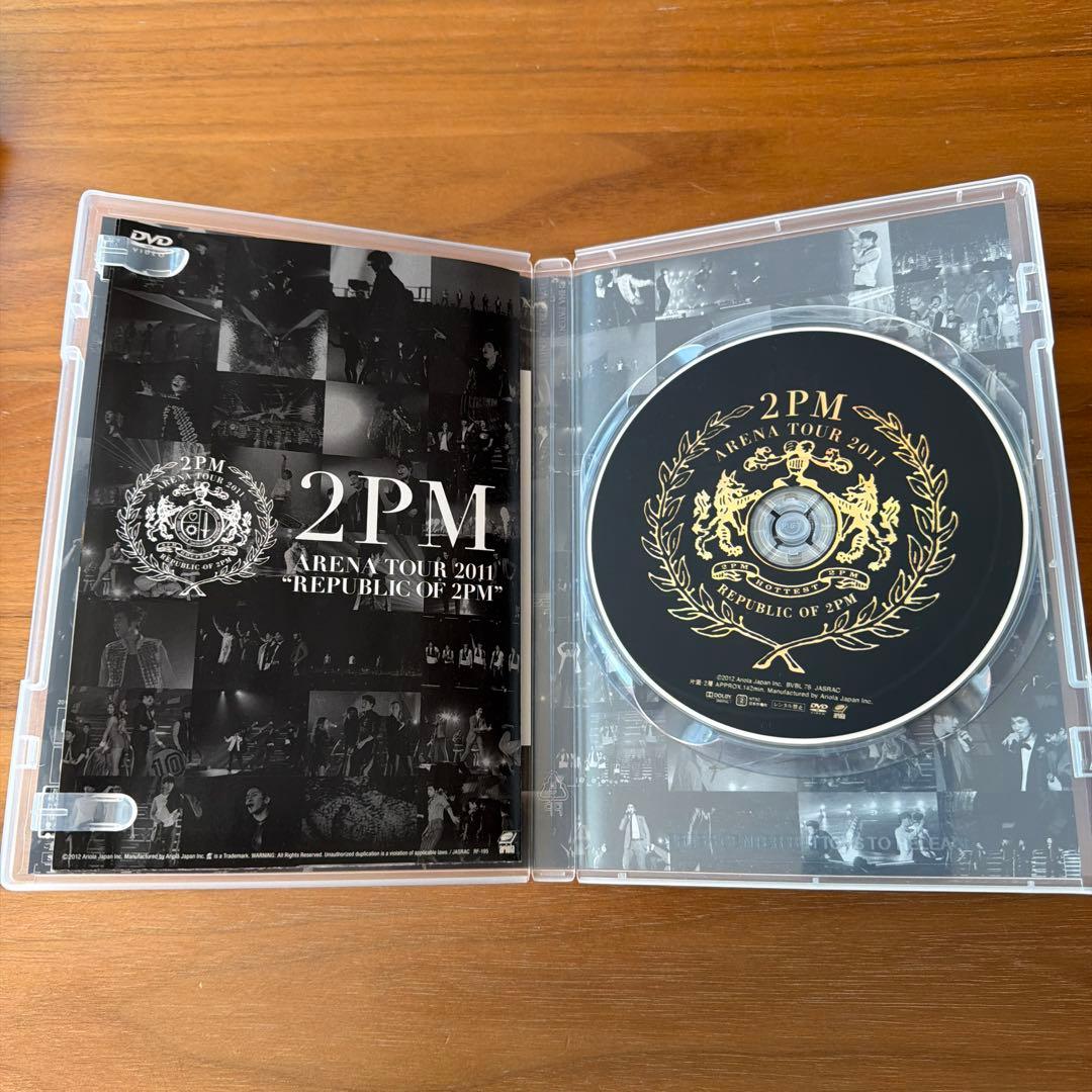2PM ARENA TOUR 2011 REPUBLIC OF 2PM DVD - メルカリ