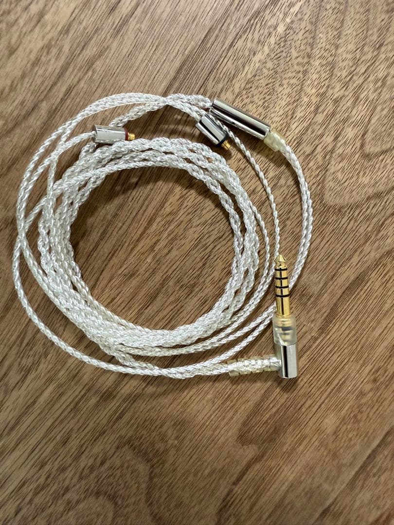 final A8000 C106MMCXシルバーコートケーブル(4.4mm)