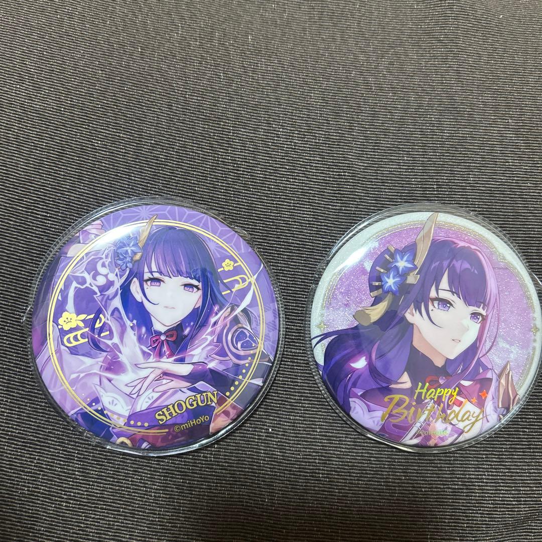 原神 雷電将軍 キャラ缶バッジ - メルカリ