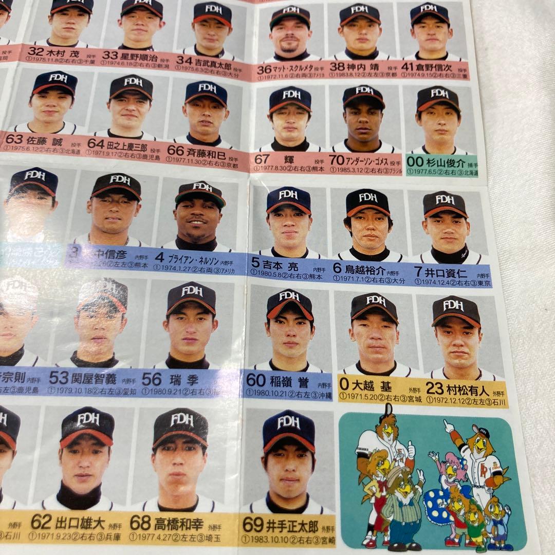 希少2003年 福岡ダイエーホークス 選手名簿 - メルカリ