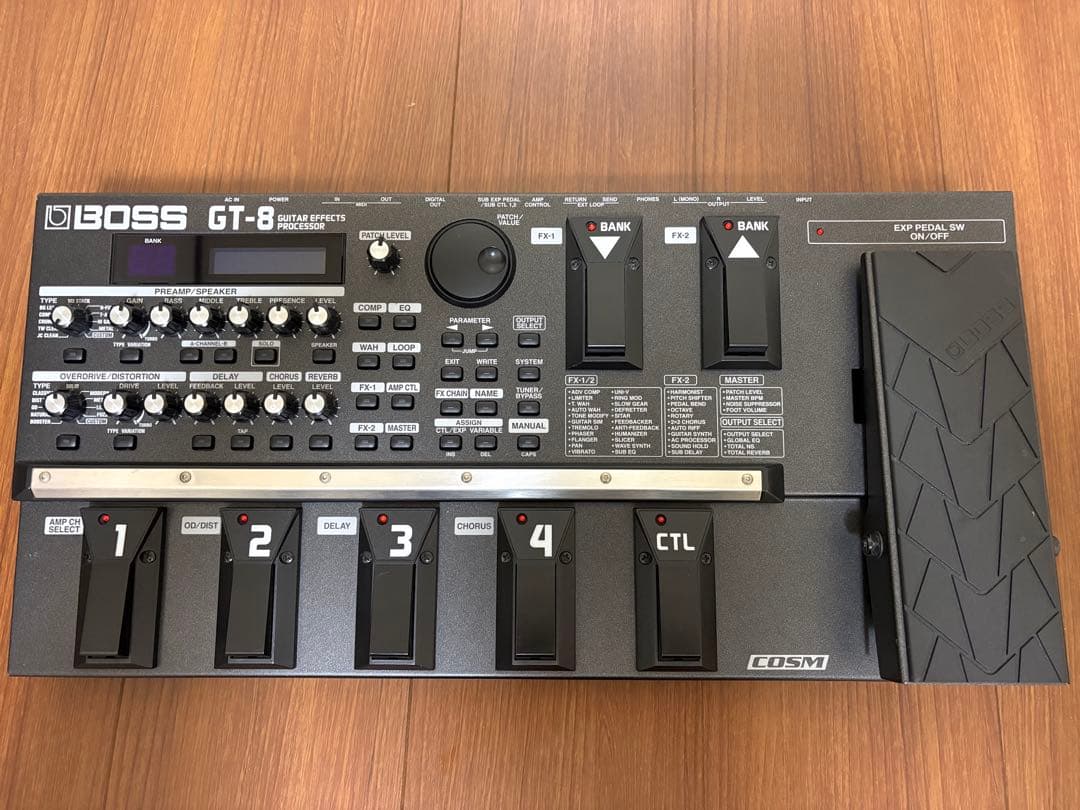 BOSS GT-8 マルチエフェクター Roland Amazon.co.jp: BOSS ギター・エフェクツ・プロセッサー GT-8 : 楽器