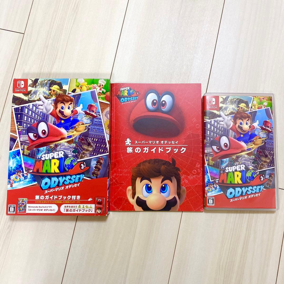 スーパーマリオ オデッセイ Switch ソフト ガイドブック付き特別版