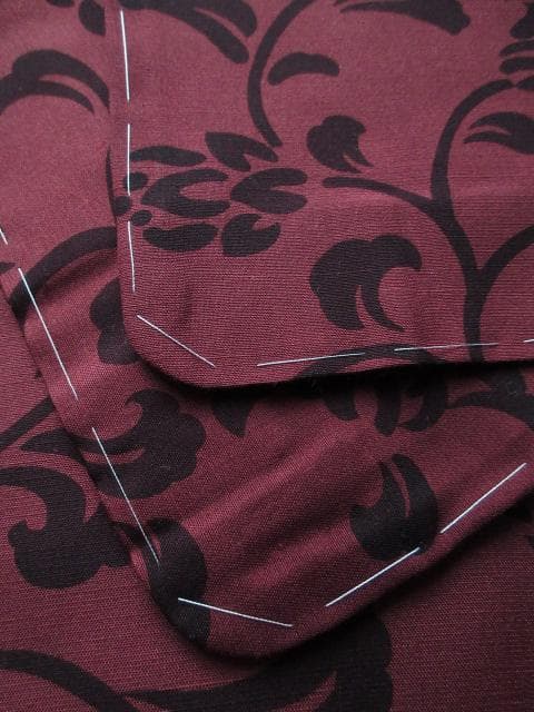 新古品！胴抜き＊丹後峰山＊橋立紬＊染め＊防水加工済み＊着物