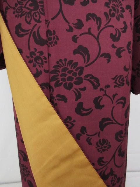 新古品！胴抜き＊丹後峰山＊橋立紬＊染め＊防水加工済み＊着物