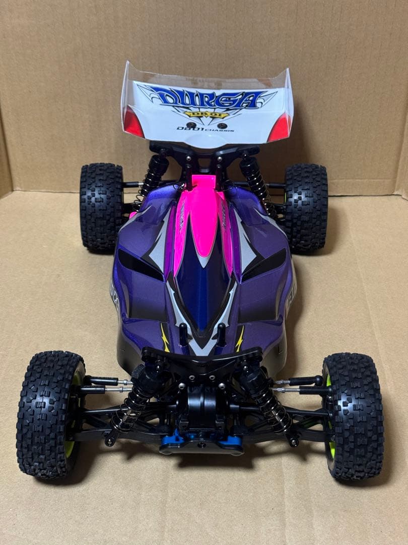 新色ほぼ新品！タミヤDB01ドゥルガ モーター・サーボ搭載 オプション
