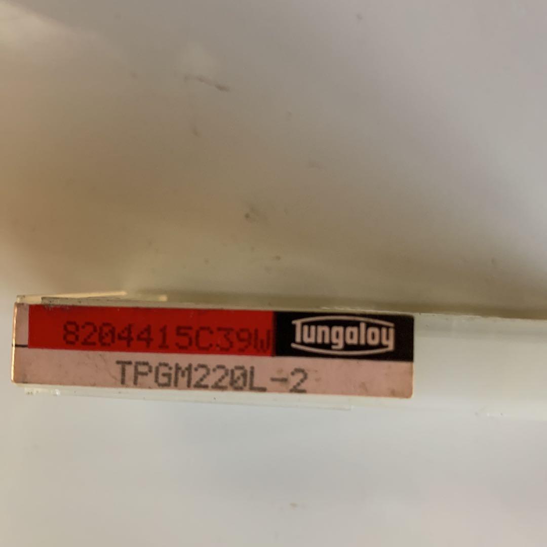 139/ タンガロイボーリングチップTPGM10302Lー2 - メルカリ