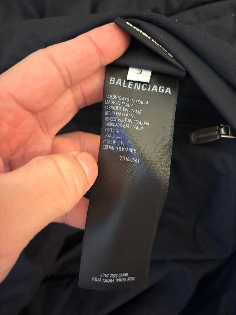 バレンシアガ balenciaga×adidas トラックジャケットリバーシブル