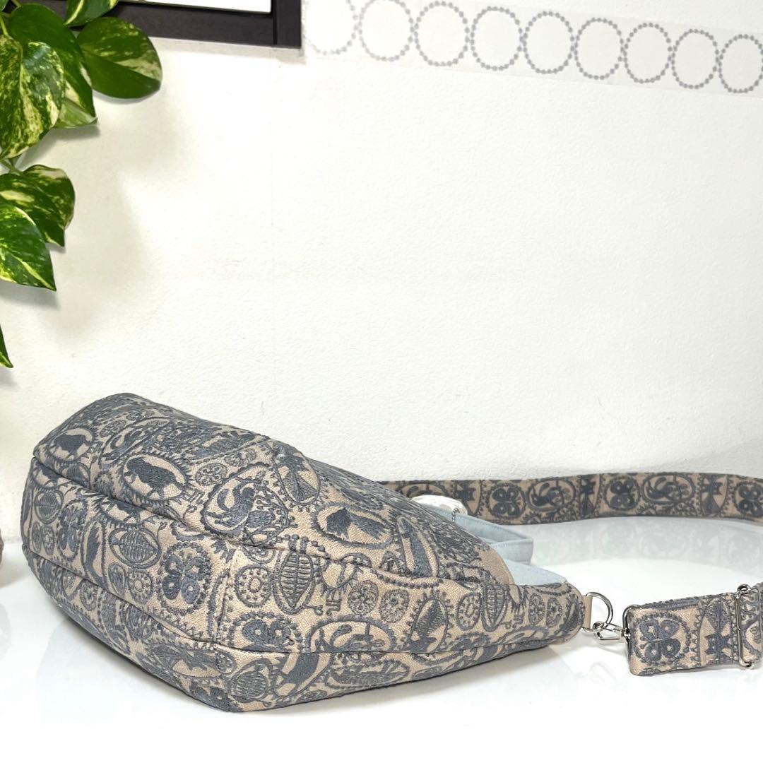 ミナペルホネン ハンドメイドバッグ マチ付きショルダーバッグ - メルカリ