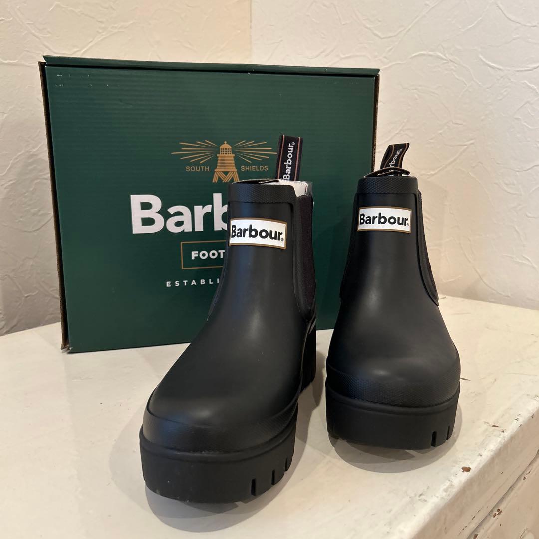 Barbour Halton サイドゴア レインブーツ（レディース） ブラック 楽天市場】バブアー レインブーツ Barbour HALTON LRF0100 レディース