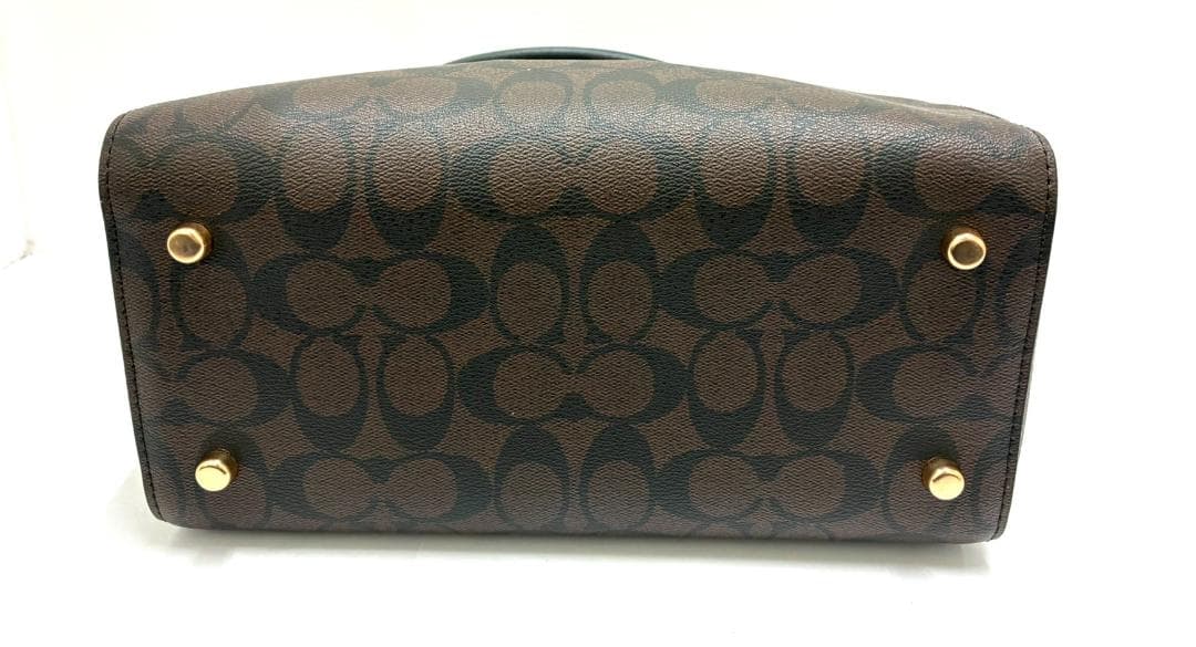 25O12-037 コーチ 2wayバッグ ブラウン F83607 ブランド コーチバッグ