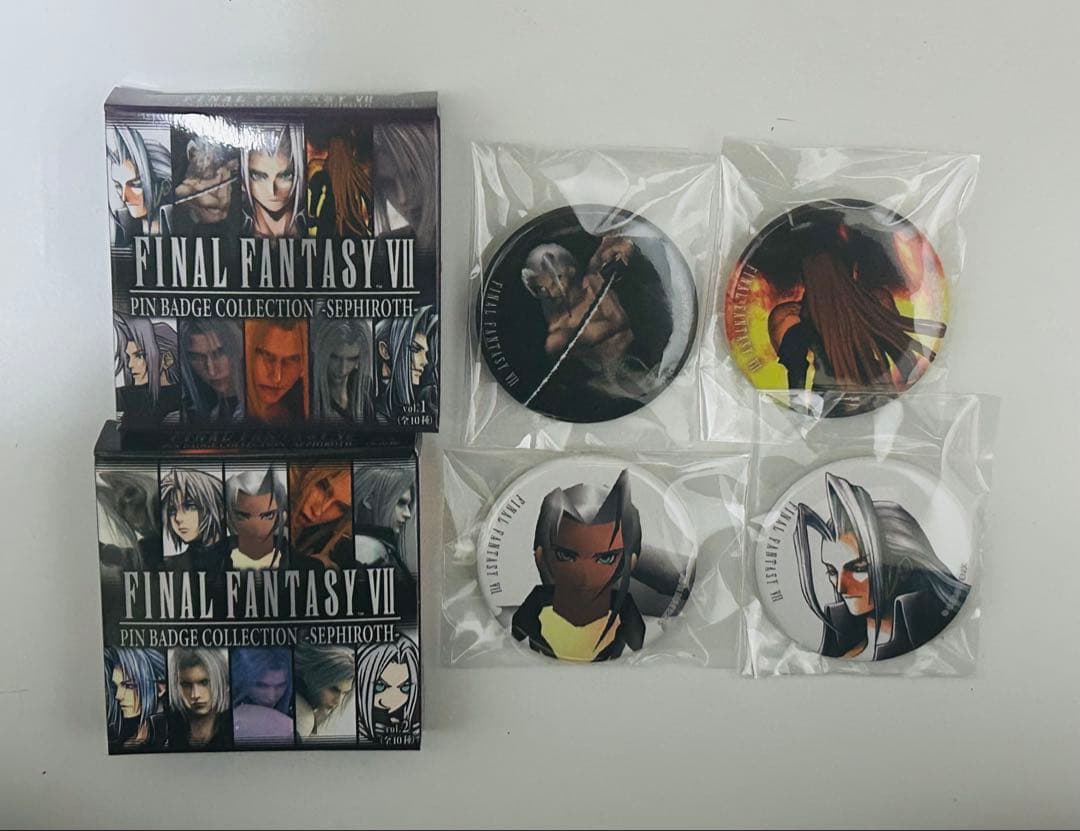 FF7 セフィロス 缶バッジ ピンバッジ - メルカリ