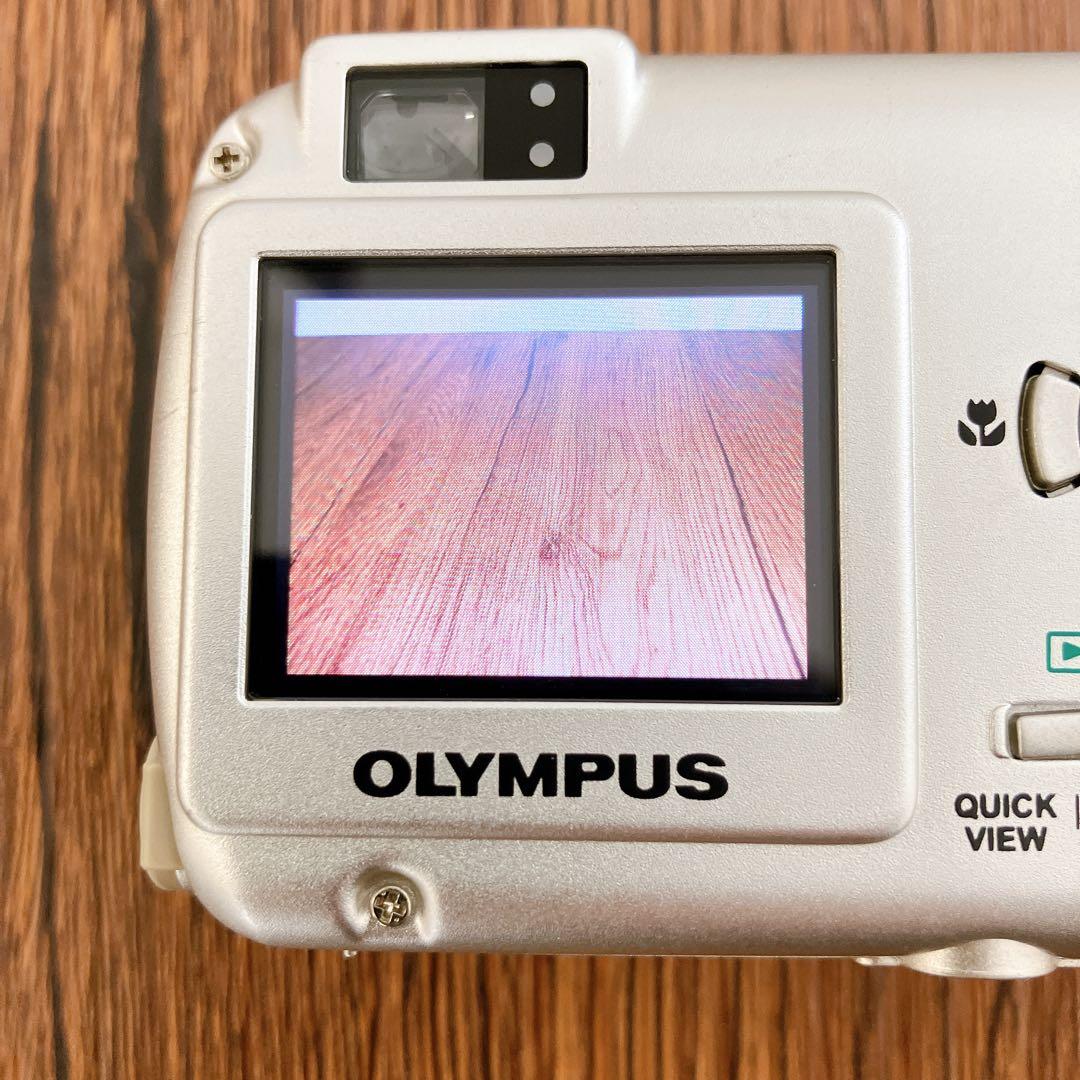 動作品 デジカメ コンデジ OLYMPUS μ‐10 DIGITAL