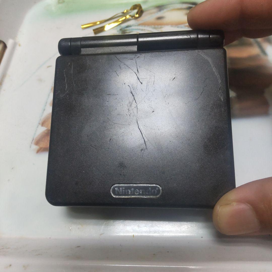 ジャンク】ゲームボーイアドバンス SP ブラック ( 動作確認済み