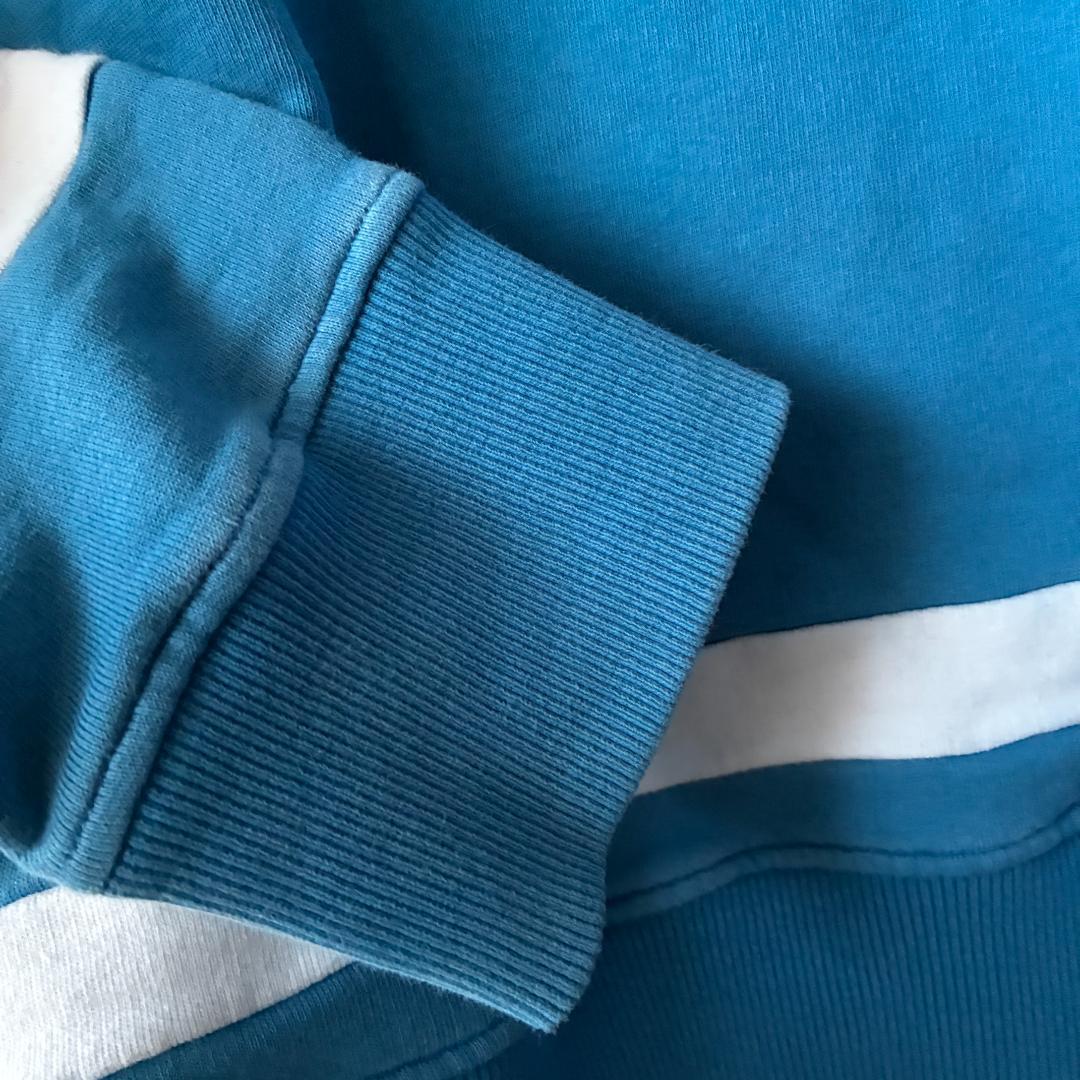 J.W.Anderson 24ss ボーダースウェット 青 M