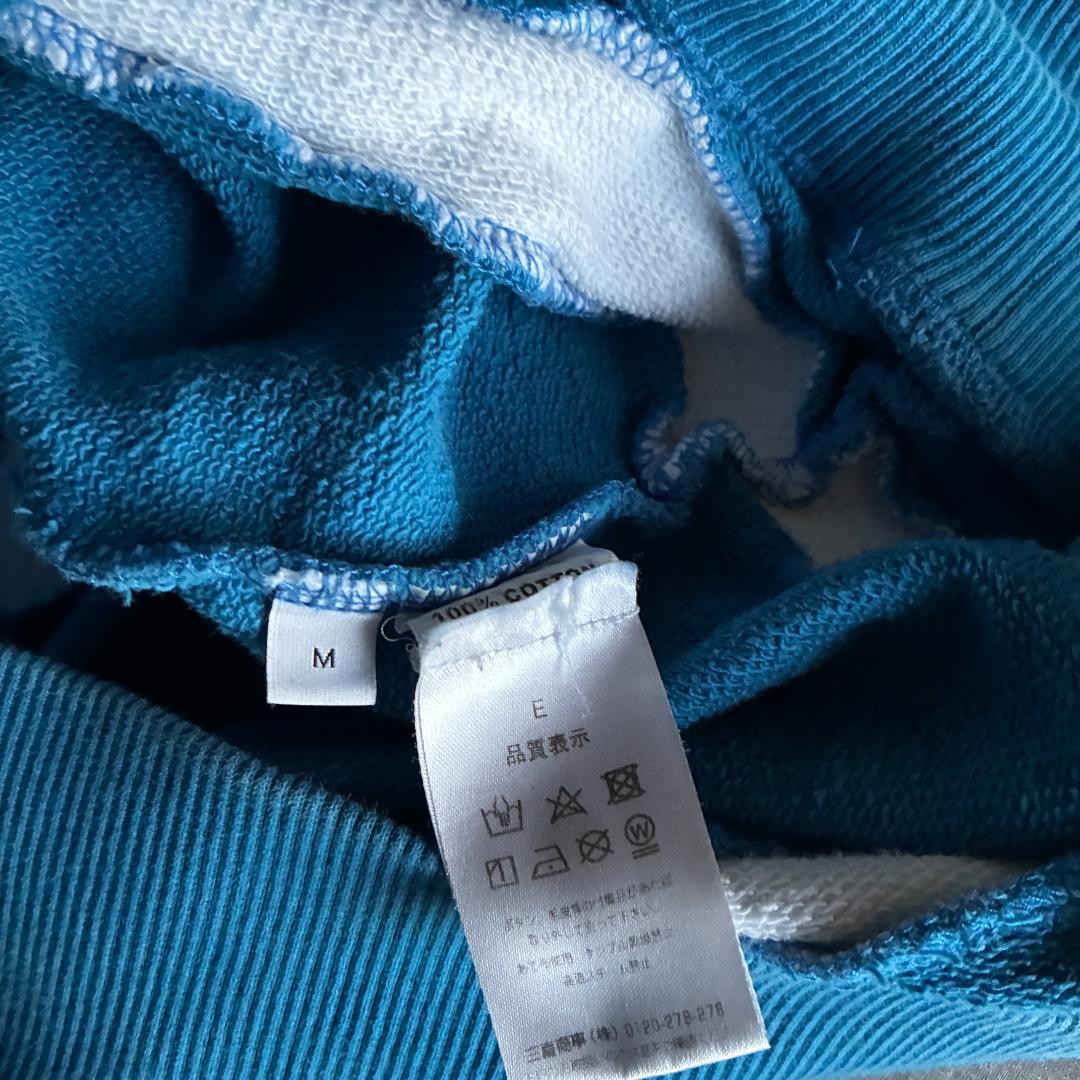 J.W.Anderson 24ss ボーダースウェット 青 M