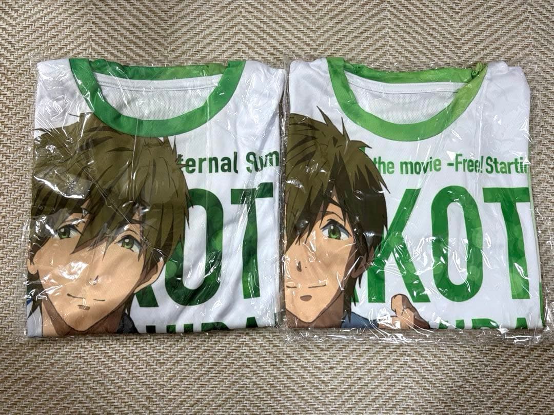 Free! フルグラフィックTシャツ 橘真琴 中学生・高校生ver. セット