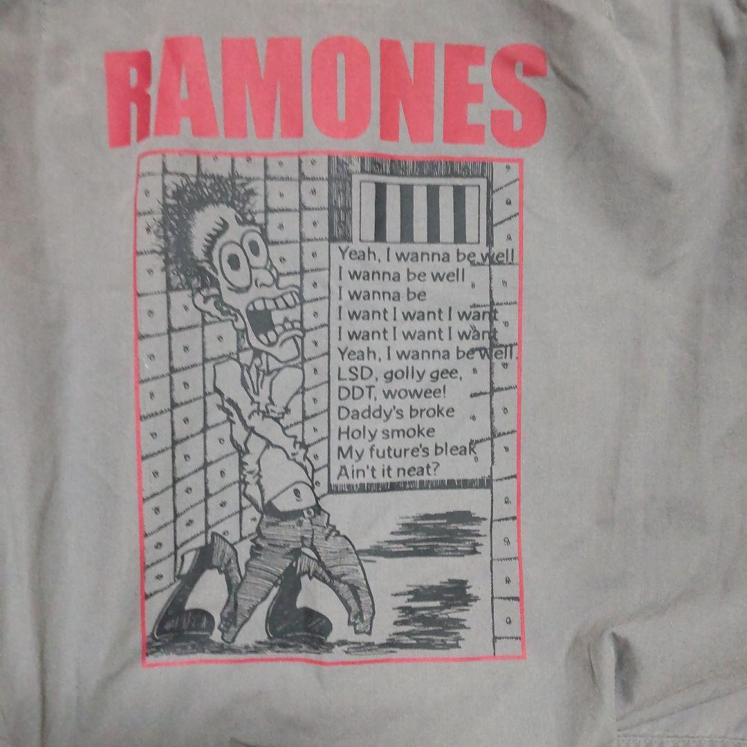 ヒステリックグラマー　つなぎ　RAMONES ヒステリックグラマー つなぎ RAMONES 人気品 レア 美品 メンズF 古着