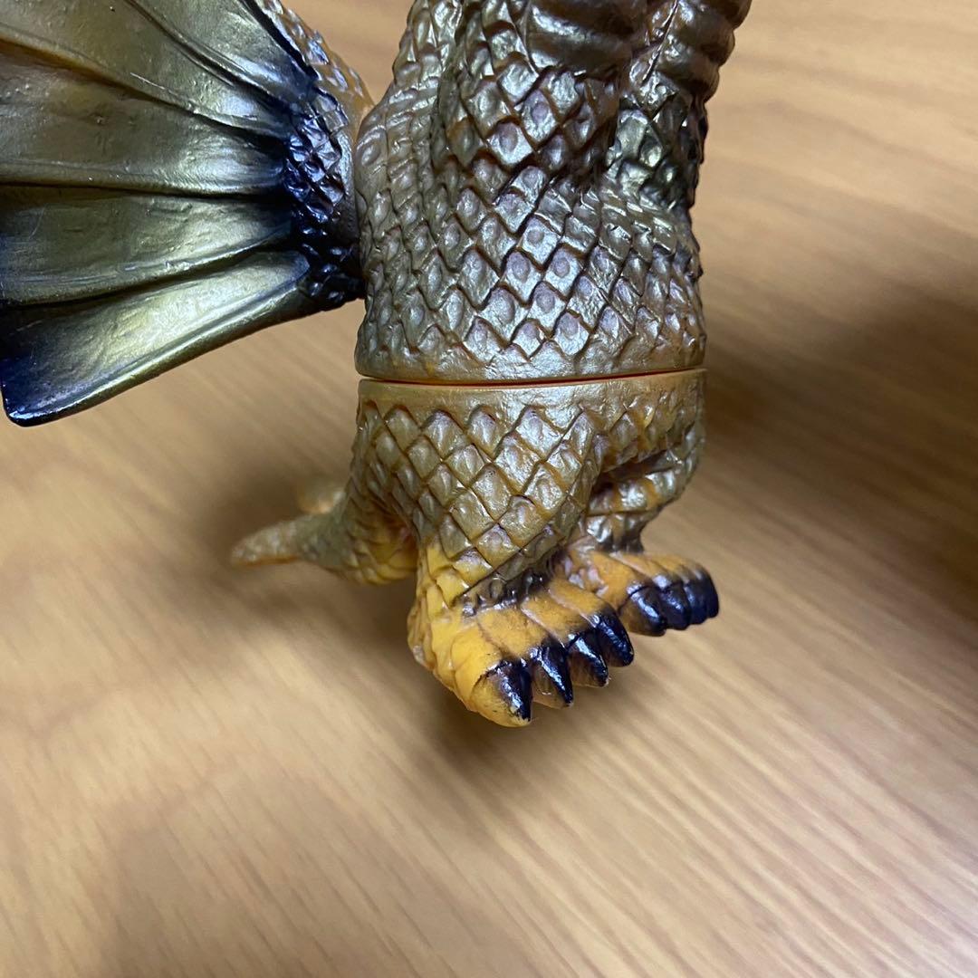 当時物】ポピー キングザウルスシリーズ キングギドラ ソフビ 5423