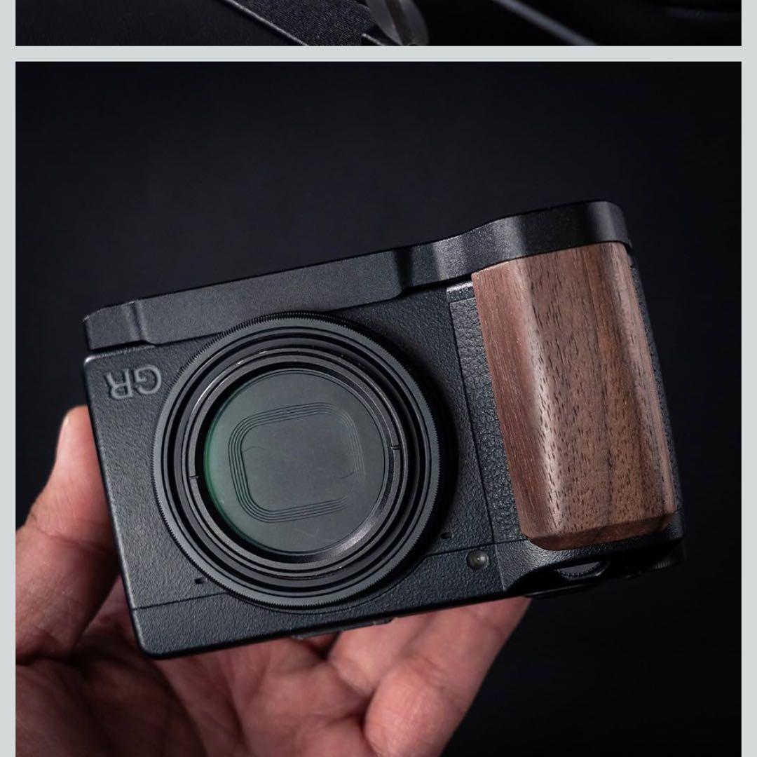 RICOH GR3 GRIII GR3X 用 ウッドグリップ（9999円で購入） - メルカリ