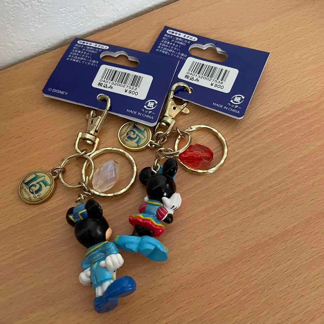 限定】ディズニー キーホルダー ディズニーシー 15周年 ミッキー 40