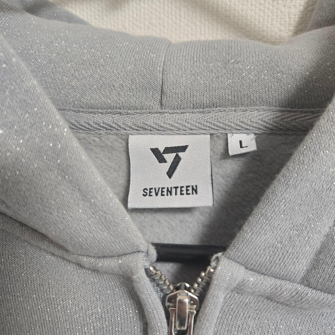 SEVENTEEN ジップアップフーディ L - メルカリ