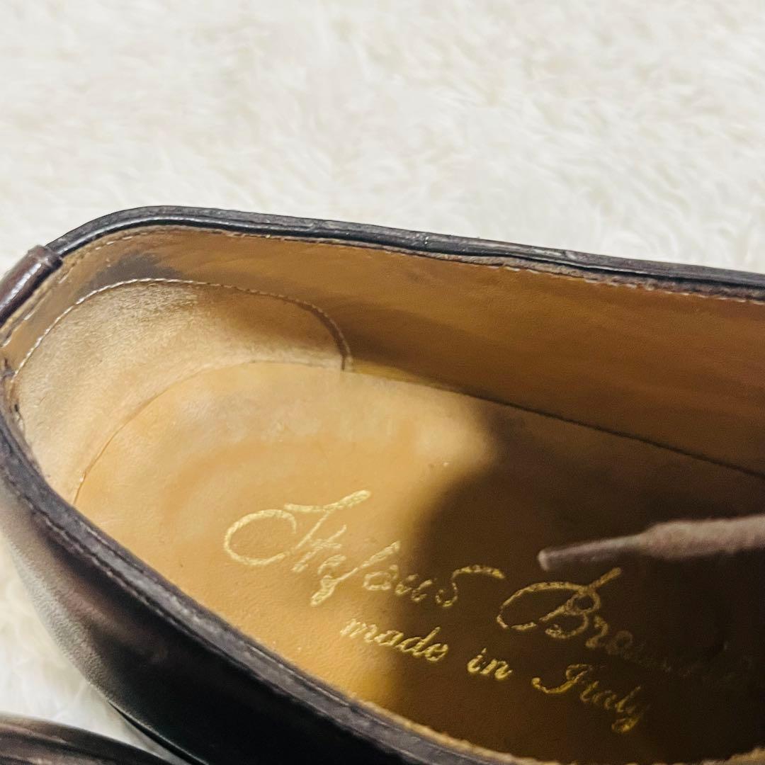 ステファノブランキーニ ウイングチップ ブラウン 6 1/2 25.5cm