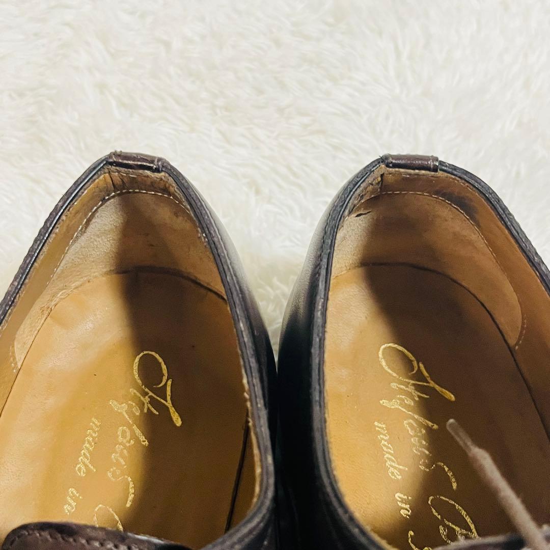 ステファノブランキーニ ウイングチップ ブラウン 6 1/2 25.5cm