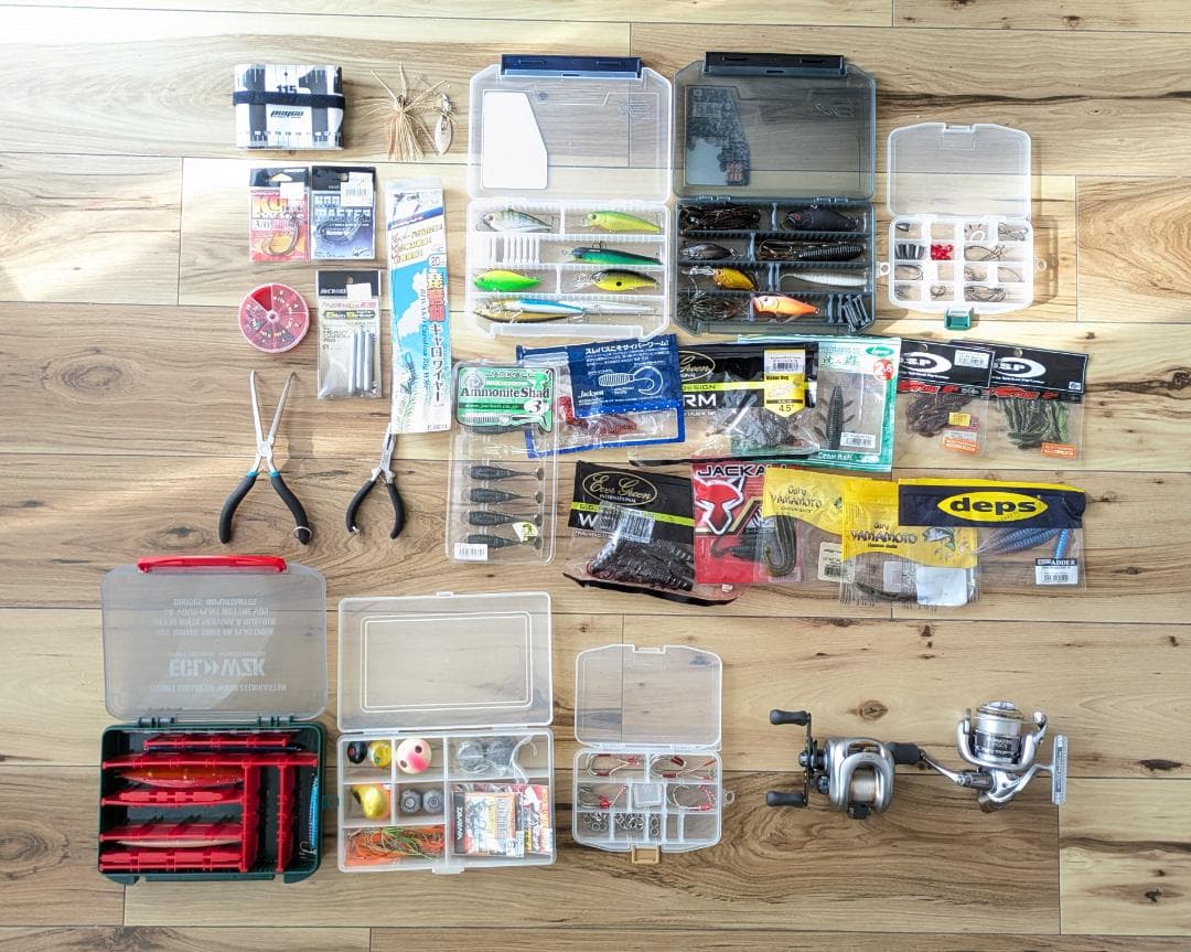 釣り用品セット☆バケットマウスシマノメタニウムMG7バイオマスター