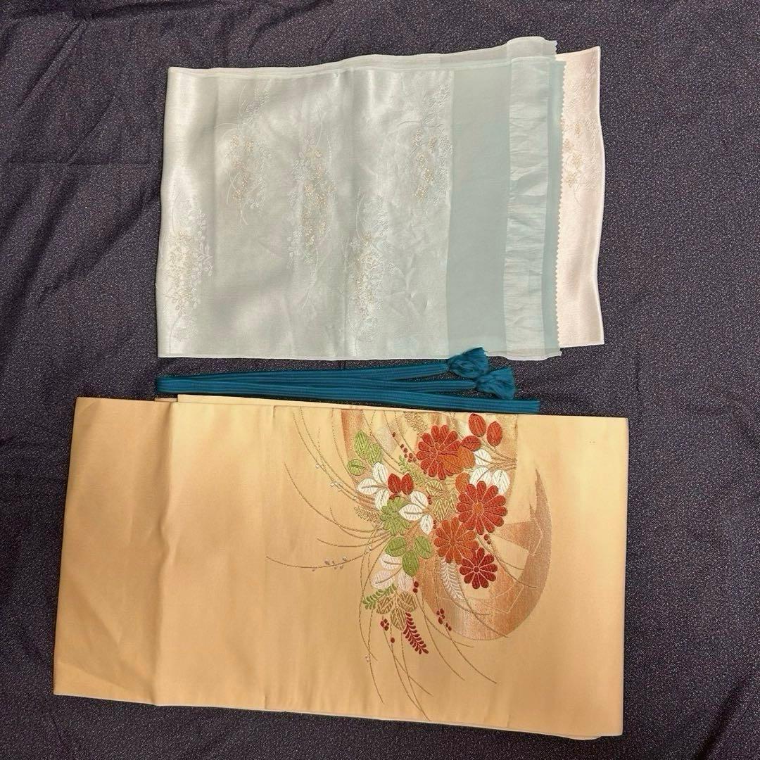 モ 正絹 友禅 訪問着 フルセット 未着用 卒業式 入学式 七五三 【ミト