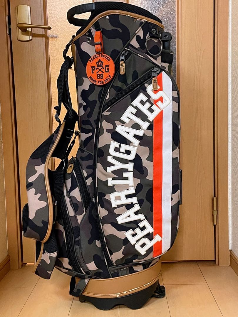 雑誌2nd別注モデル】PEARLYGATES☆パーリーゲイツ☆キャディバッグ