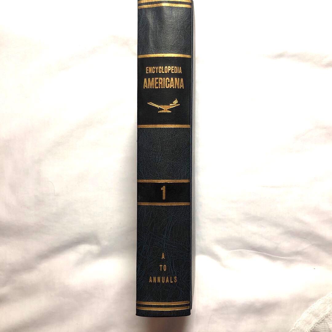 アメリカ大百科辞典エンサイクロペディアアメリカーナ 洋書