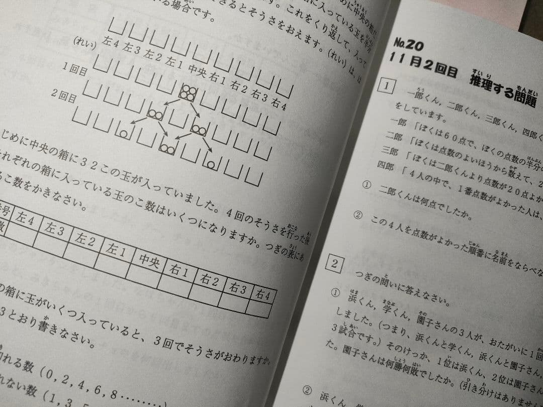 浜学園 小2最高レベル特訓 算数•計算ドリル 第1~3分冊