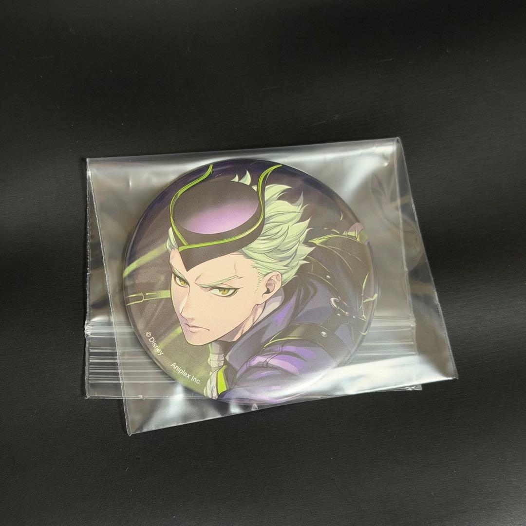 ツイステ セベク 箔押しビッククリアカードコレクション 缶バッジ