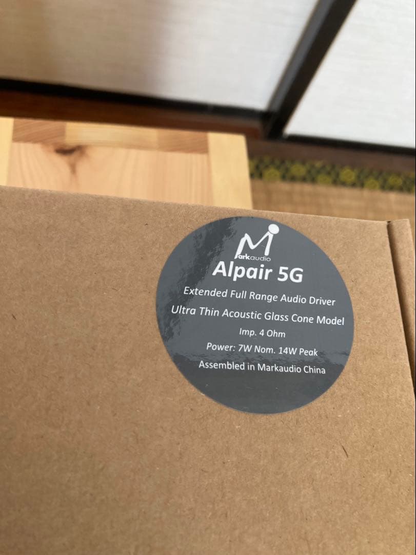 markaudio Alpair5G➕自作エンクロージャー - メルカリ