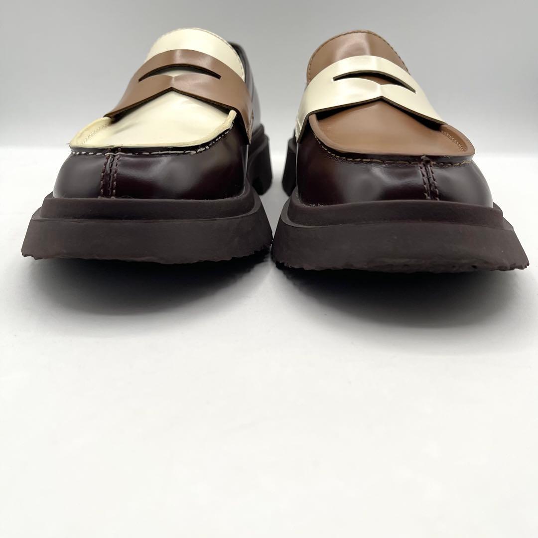 51108 美品！カンペール　ウォールデン　ツインズ　ローファー　23.5cm