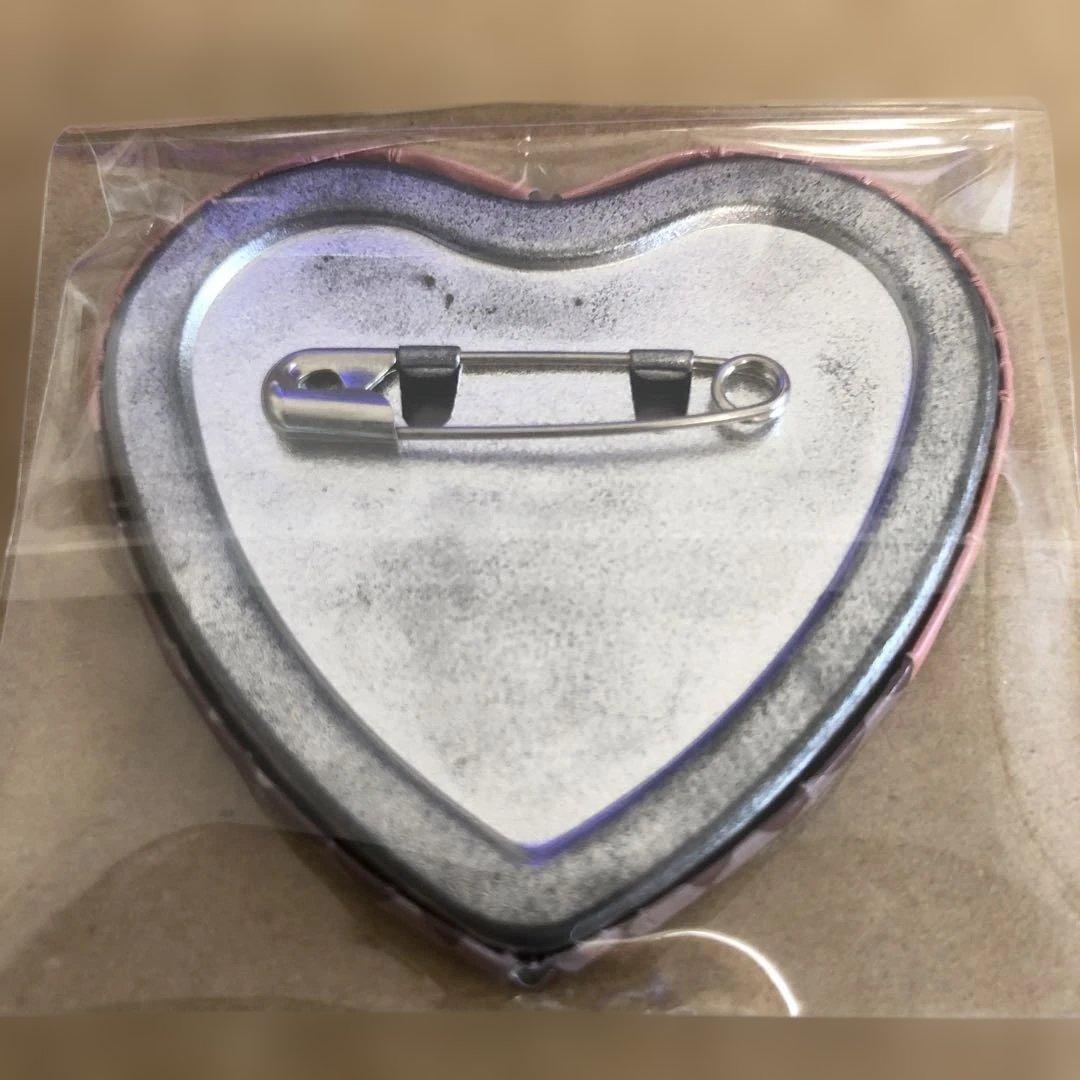 名探偵コナン アメリカンダイナー ハート型缶バッジ 怪盗キッド コナン