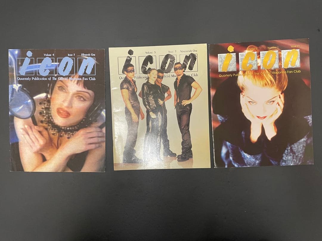 マドンナ　ファンクラブ　会報誌　ICON 12冊　入手困難