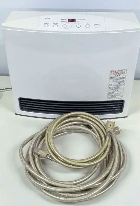 ノーリツ GFH-4004S W-5　LPガスファンヒーター ノーリツ GFH-4004S-W5 ガスファンヒーター（LPガス用）ホース付属