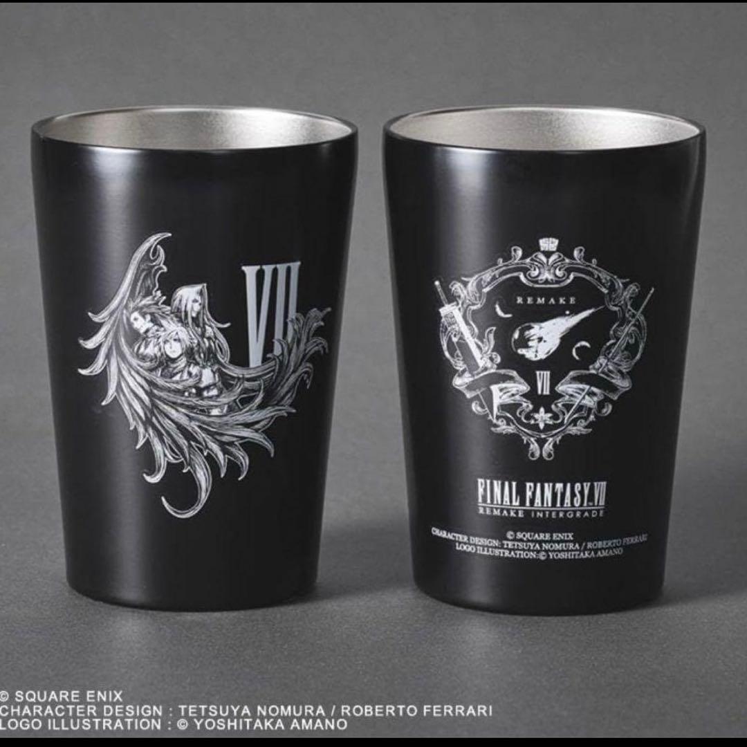 新品未開封】FF7 リメイク タンブラー ブラック／シルバー - メルカリ