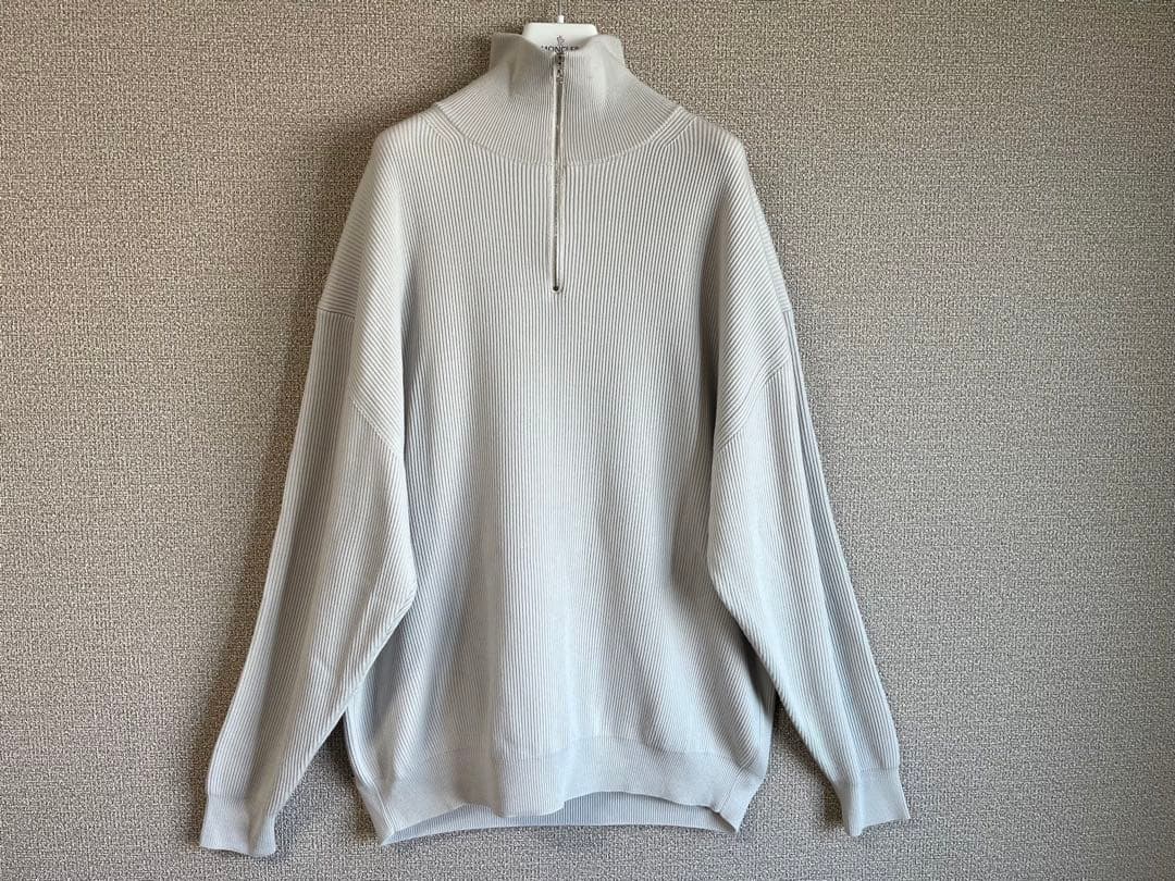 KO 様専用Graphpaper/2022AWハーフジップニット/ライトグレー - メルカリ