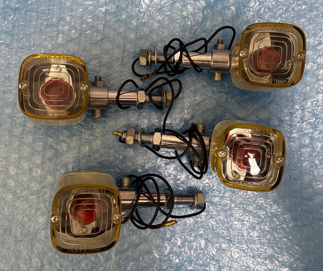 JMC 角型ヨーロピアンウィンカー GS400.GT380.CBX.CB400 - メルカリ