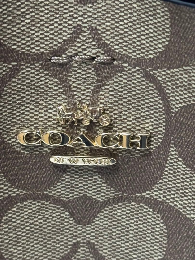 COACH コーチ モリー バケットバッグ 22 シグネチャー CA582 - メルカリ