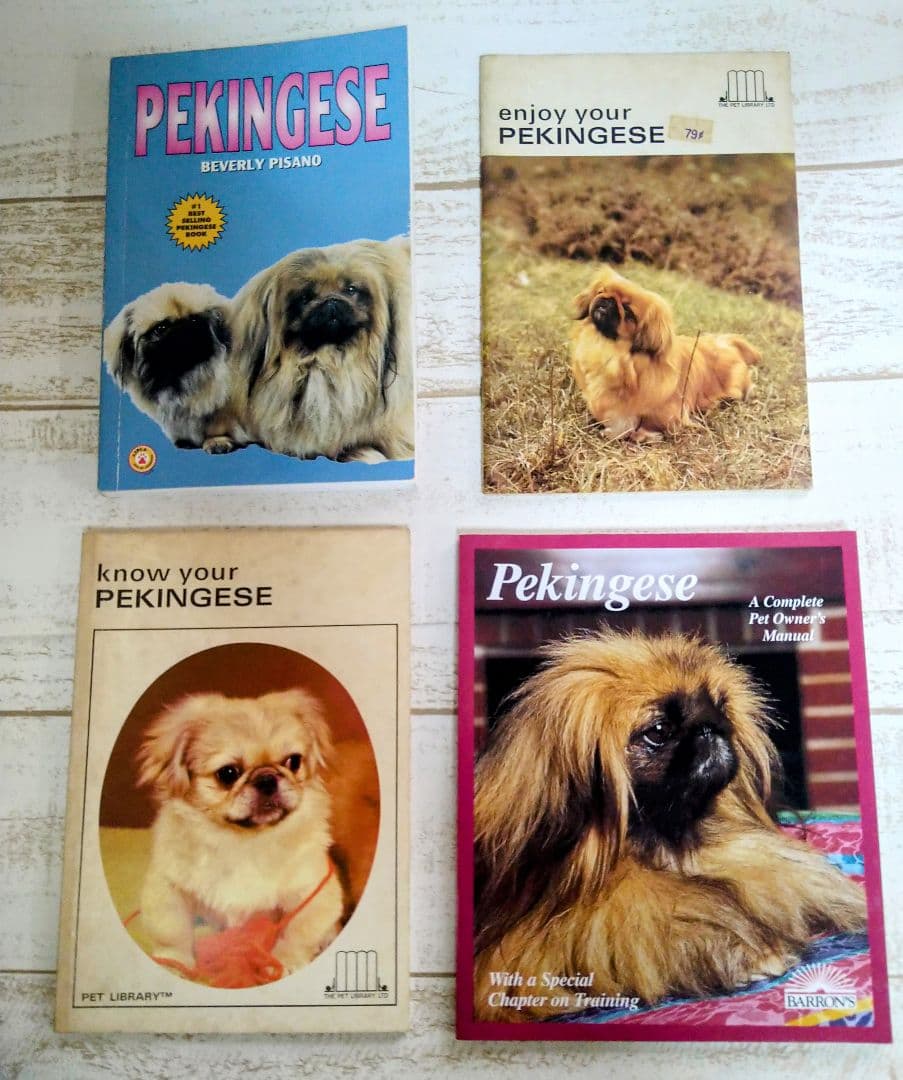 ペキニーズ書籍4冊セット 本 洋書 写真 pekingese PEKINGESE - メルカリ